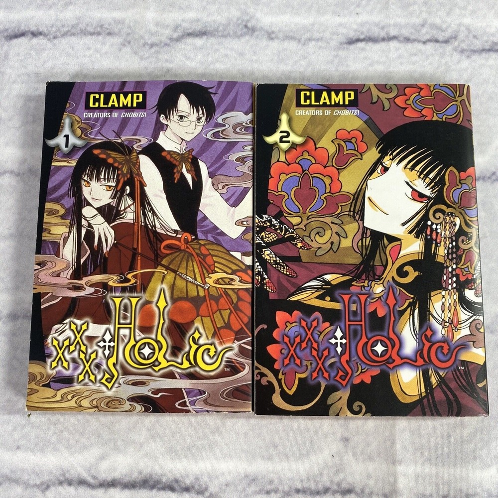 Clamp Xxx Holic Xxxholic Volume 1 - 2‎ Manga English Creators Of Ghobits EUC